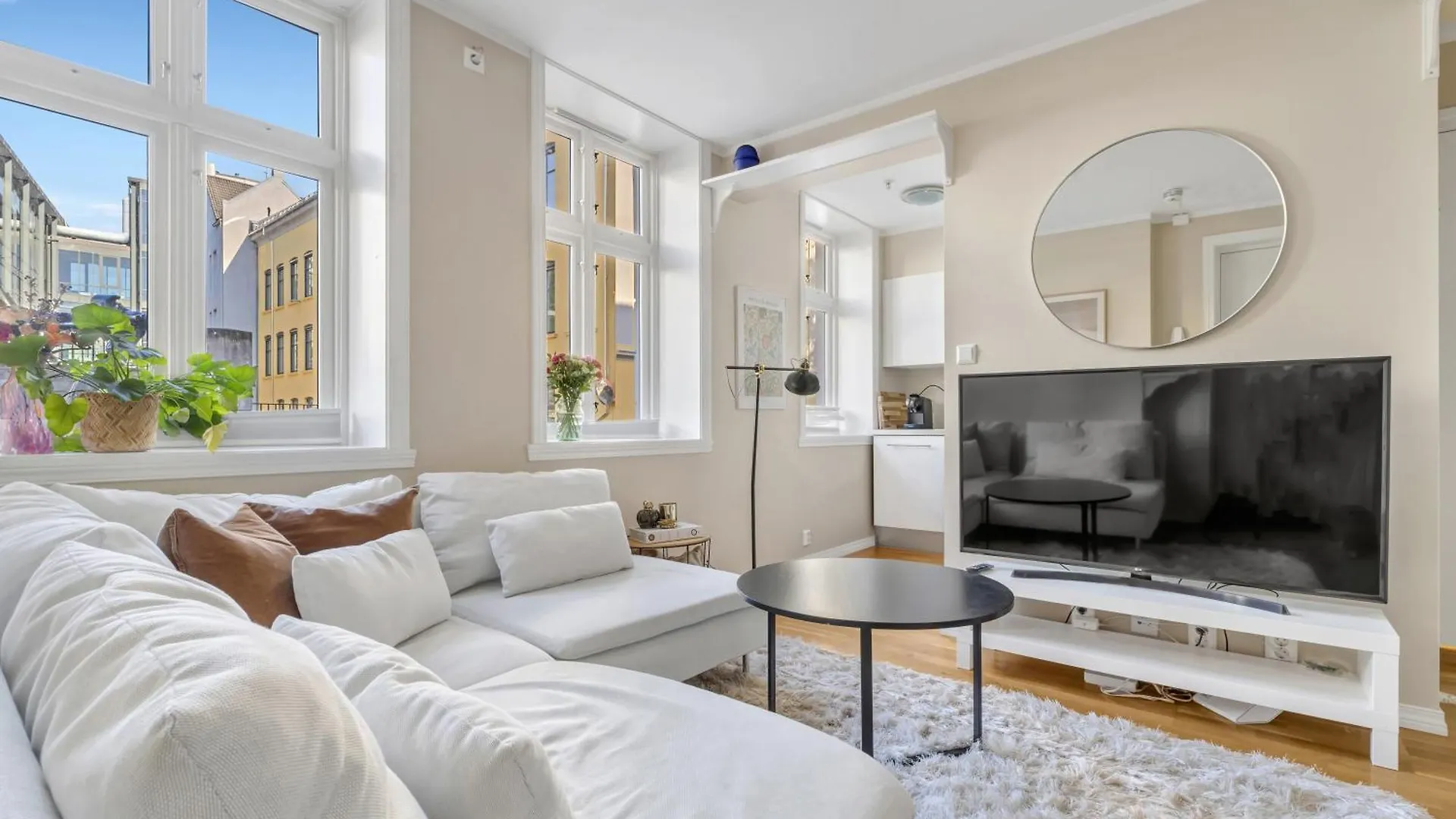 Apartmán Central Charm Bergen Norsko